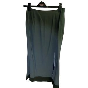 Cerruti 1881 size 40 knee length olive skirt